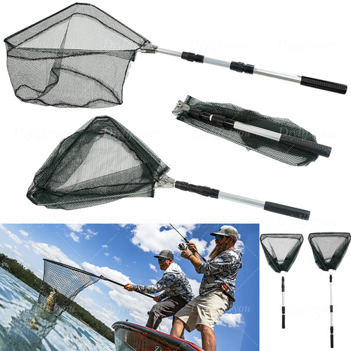 Landing net telescopic folding - telescopic,