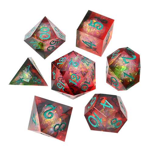 Dnd resin sharp - sharp, set