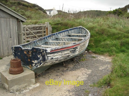 Photo 6x4 old rowing boat - photo,