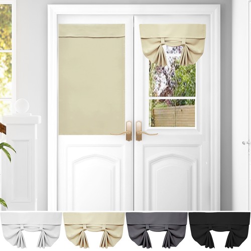 French blackout door curtains - french,