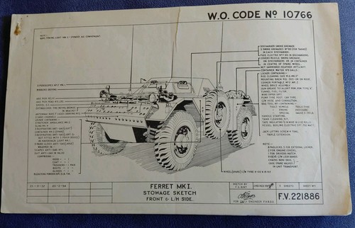 Original 1954 british army - ​original,