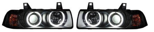 Projector headlights lhd angel - lhd,