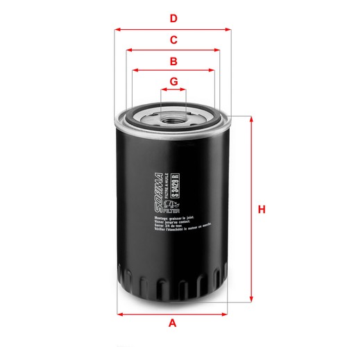 Oil filter fits passat - oil, fits: