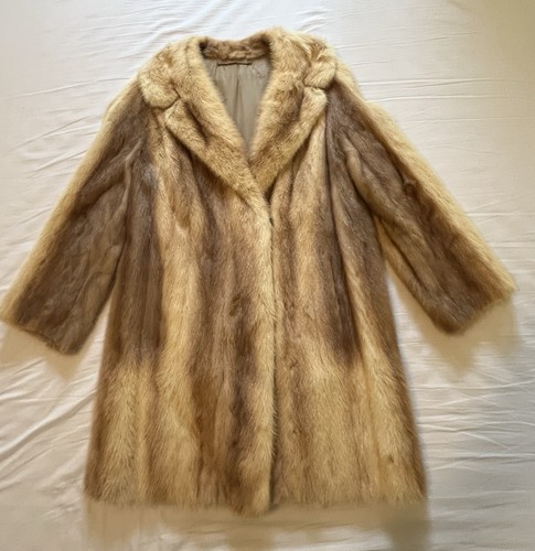 Vintage real mink coat - vintage,