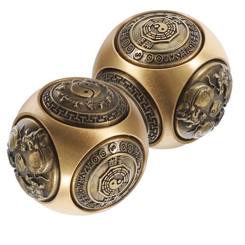 2pcs brass baoding balls - baoding,