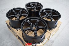 Rays Gram Lights Wheels 57CR 18x9.5" ET22 5x114.3 Gloss Black Set of 4