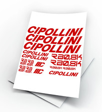CIPOLLINI RB0.8k bicycle sticker kit custom colors also fluorescent