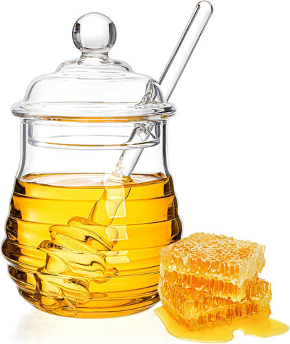 300ml glass honey - honey, with