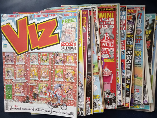Vintage viz comics - -,