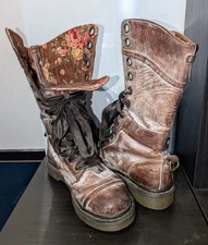 Rare Dr. Martens 1914 Triumph Women's Fold Over Boots Size 6