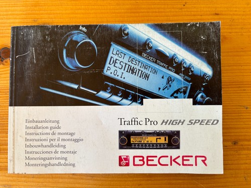 Original becker traffic - original, pro