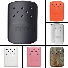 Genuine Zippo Hand Warmer 12hr & 6hr Compact Metal Refillable Hand Warmers Gift