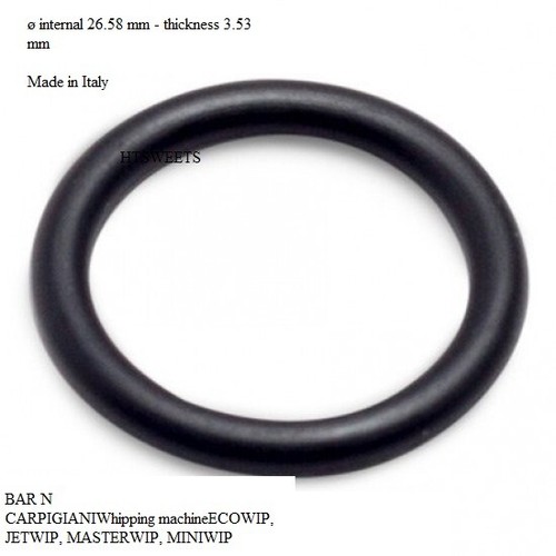 Carpigiani ice cream ring - carpigiani, cream,o-ring