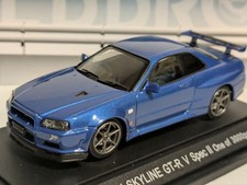 Rare Nissan Skyline GT-R V Spec II Blue Metallic