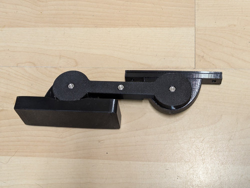 Rifle palm rest hamster - rifle,