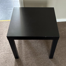 Ikea lack black - lack, wooden