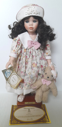 Alberon vintage porcelain doll - alberon,