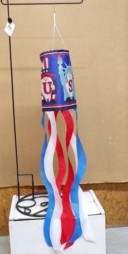 Usa gnomes windsock new - gnomes, 50"