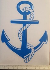 ANCHOR BOAT SHIP DECAL STICKER