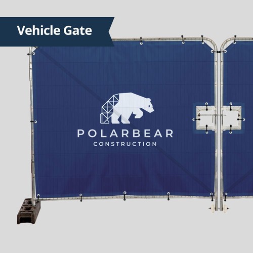 Custom printed heras fence - printed,