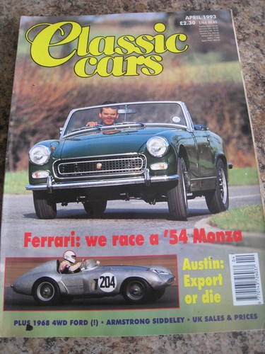 Classic cars apr 1993 - cars,