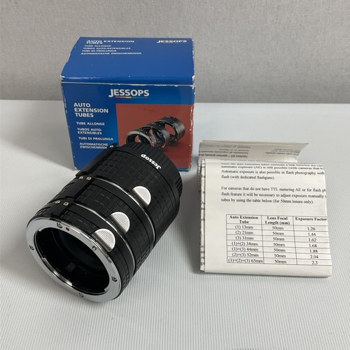 Jessops auto extension tubes - jessops,