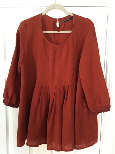 Gudrun sjoden rusty tunic - gudrun, size