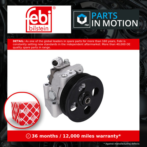 Power steering pump - power,