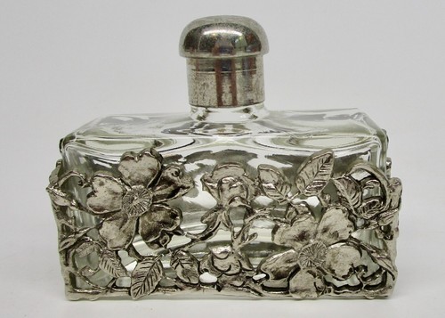 Vintage glass perfume - , bottle