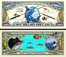 Fishing in the sea ticket