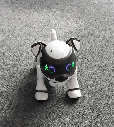 Teksta robot puppy dog - teksta,