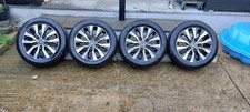 HONDA CIVIC ALLOY WHEEL SET OF 4 WITH TYRES 205/55 R 16 16X6 1/2J 