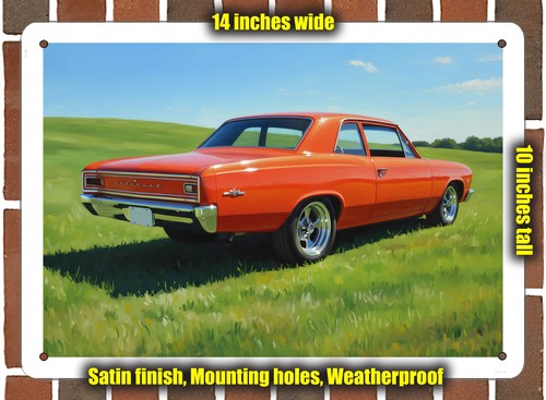 Metal sign 1966 - sign, chevrolet