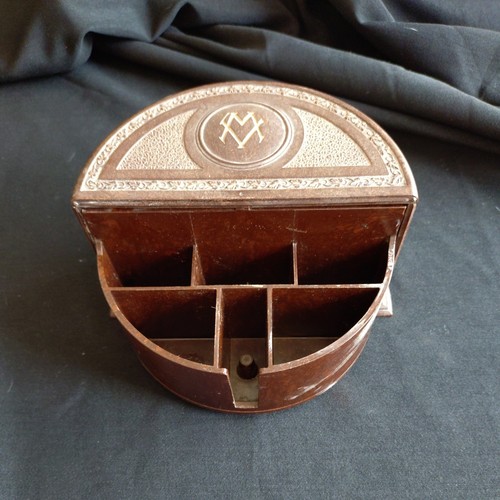 Art deco bakelite desk tidy - art,