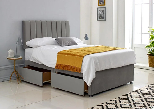 Reinforced divan bed - bed, memory