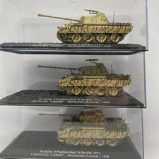 1/72 DeAgostini 3 x Panther