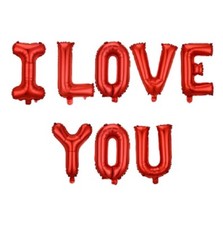 I Love You Balloon Wedding