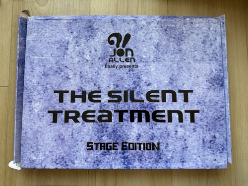 Silent treatment jon - silent, (stage)