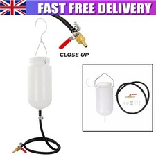 UNIVERSAL MOTORCYCLE 1 LITRE AUXILIARY FUEL TANK & CARB BALANCING TOOL BOTTLE