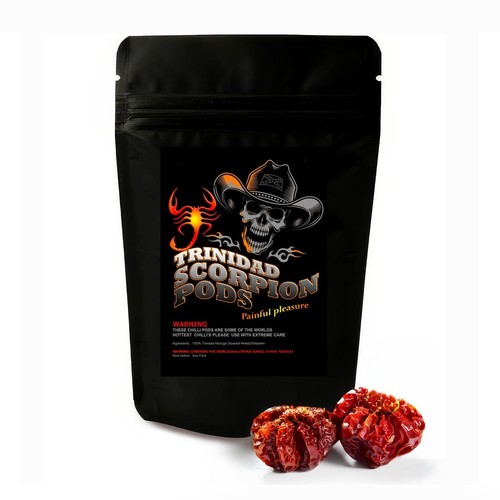 Scorpion chilli whole pods - chilli,