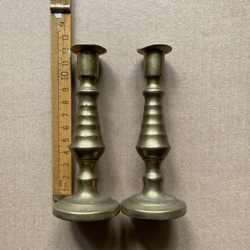 Brass candle sticks - sticks, cm