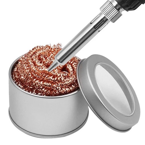 Soldering iron tip cleaner - soldering,