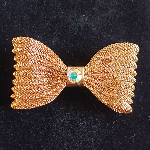 Vintage gold tone mesh - vintage,