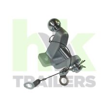 Ball and Pin Hitch, Clevis, Silver, 50mm Tow Ball, Bar, E Approved, Maypole MP84