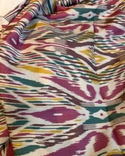 MANUEL CANOVAS ‘DALMAS’ IKAT PATTERN LINEN