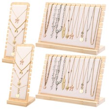 4 Pcs Necklace Jewelry Display