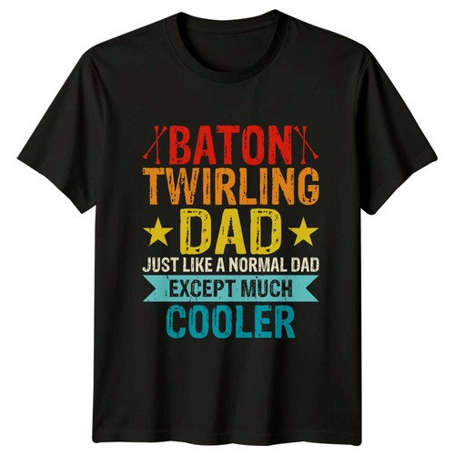 Baton twirling dad just - baton,