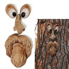 Old man tree face - man,