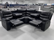 Roma Leather Corner Recliner