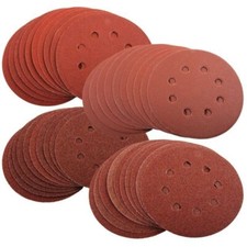 40 x Sanding Discs 125mm Bosch PEX 220/300 Random Orbital Sander 150/180/240/320